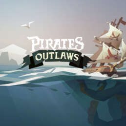 Pirate Outlaws title screen