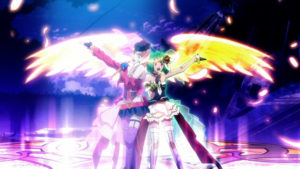 Ranka & Sheryl back to back with magic wings